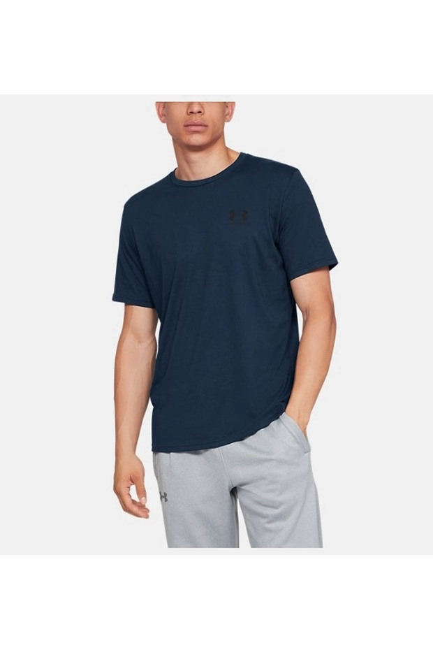 Ua Sportstyle Lc Navy Blue Men's T-Shirt 1326799-408