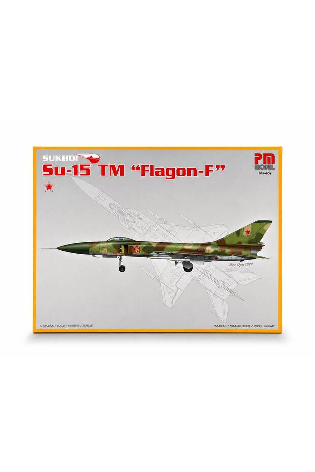 Model Su-15 Tm Flagon Plastic Airplane Model Kit