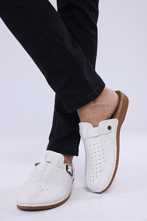 Men's Closed-Front Sabo Hospital Daily Slippers