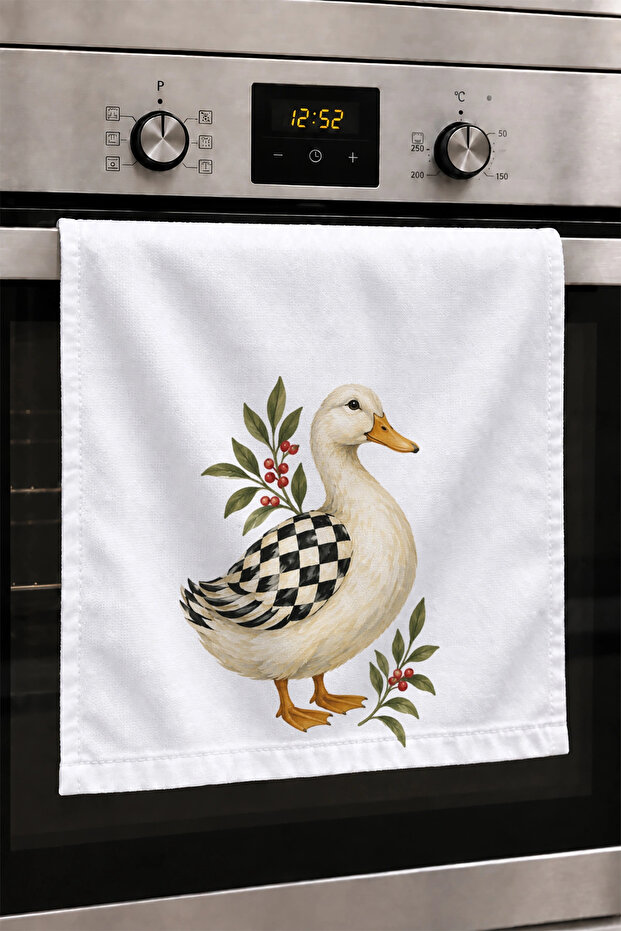 Hand Drying Towel 30X50Cm Cotton Absorbent Decorative Dishcloth for Kitchen, Oven