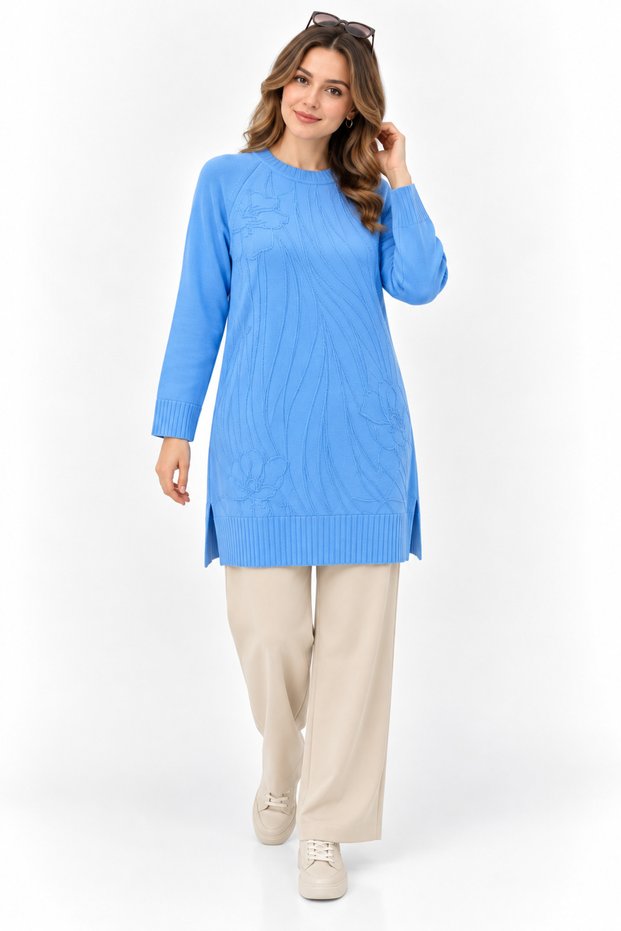 Desenli Tunik 36029