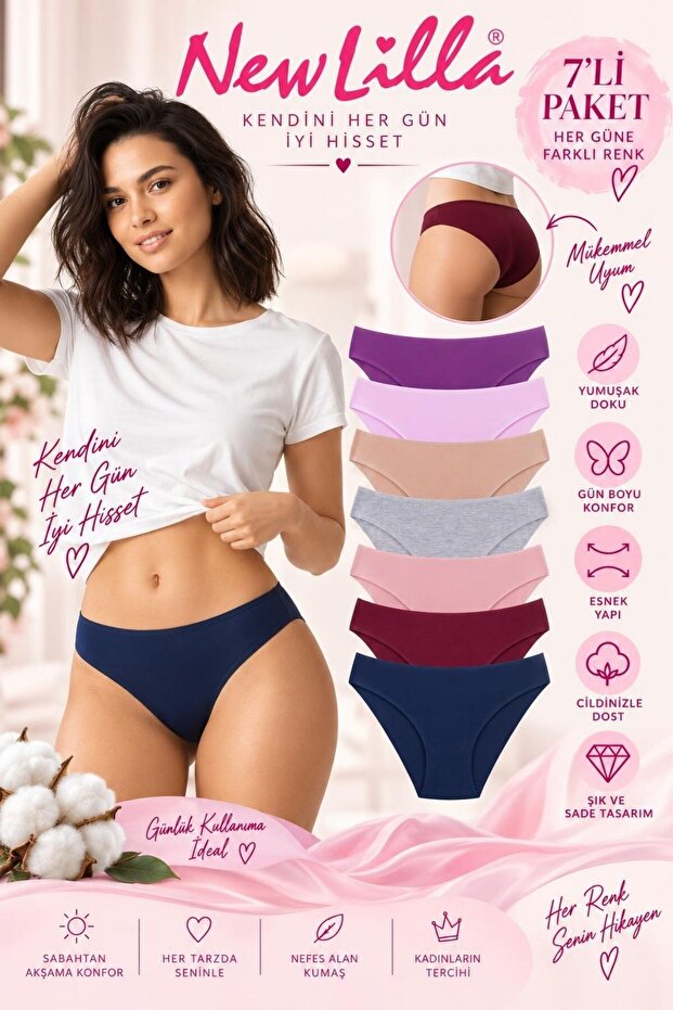10001 Seven Days Women's Panties V2
