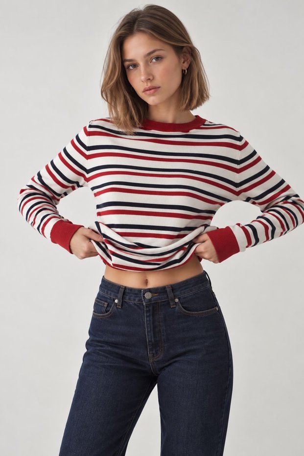 Women's Striped Sweater