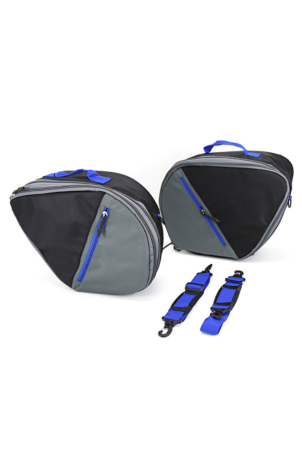 Blue New Motorcycle Accessories For Yamaha TRACER 900 GT Suitcases Inner Bags Toolbox Tail Box Panni