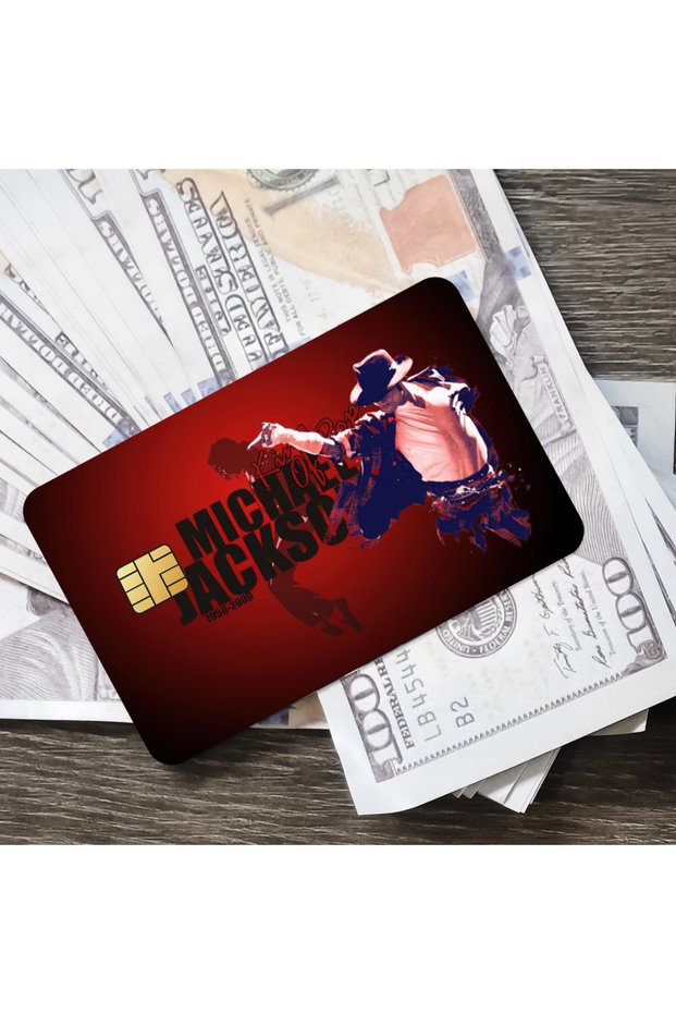 18x13.5CM z2 Singer M-Michael J-Jackson Bank Credit Cards Bus Pass Stickers Cool Decoration Waterpro