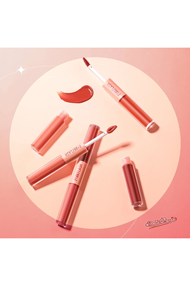 روج سائل ثنائي مزدوج - Double Lip Gloss