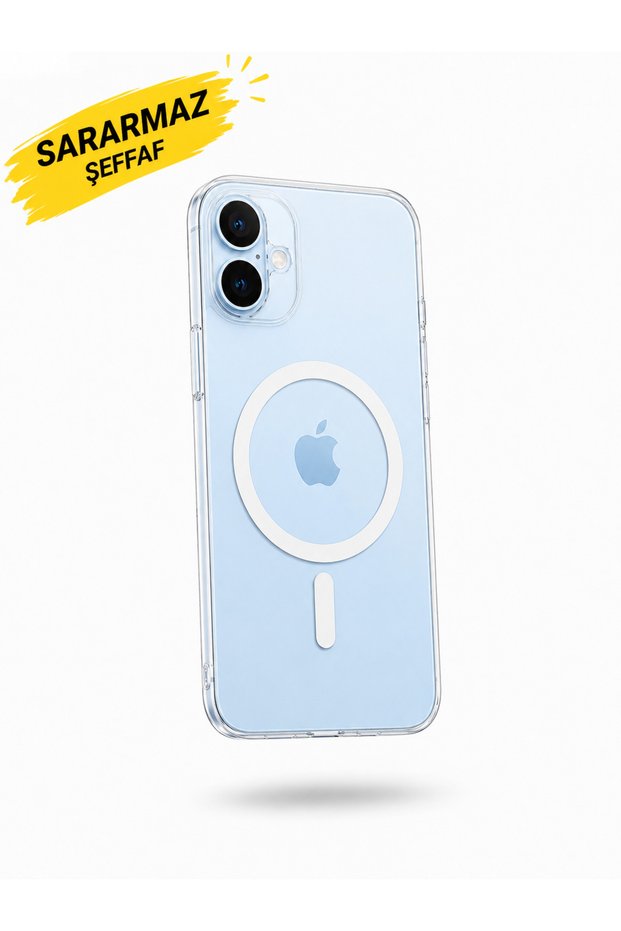 İPHONE 16 SARARMAZ ŞEFFAF KILIF