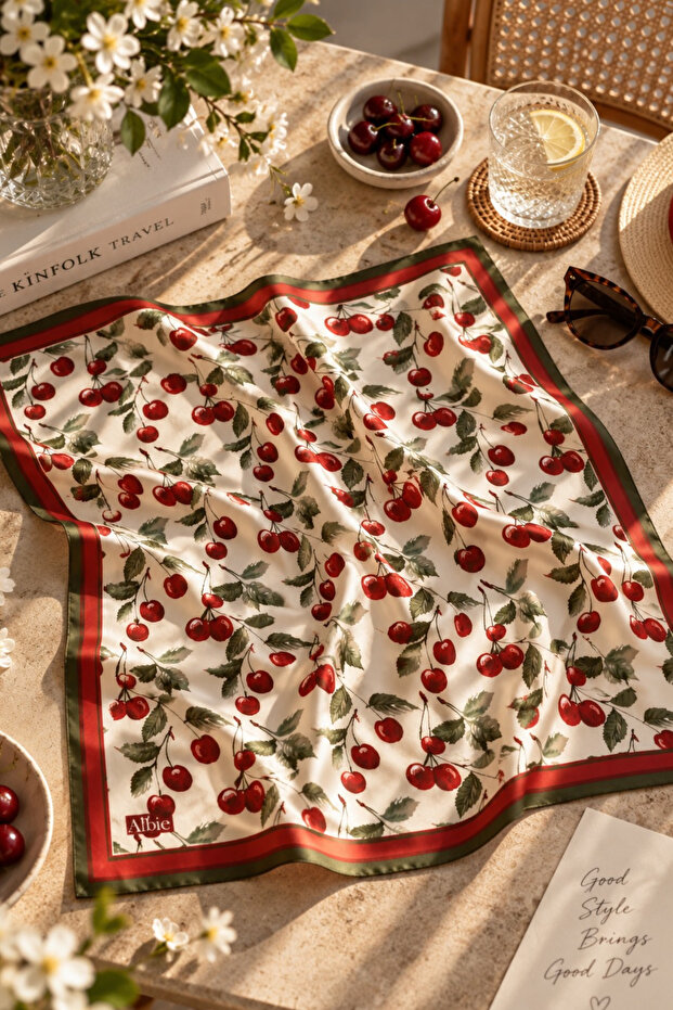 Women's Scarf Printed Patterned 65X65