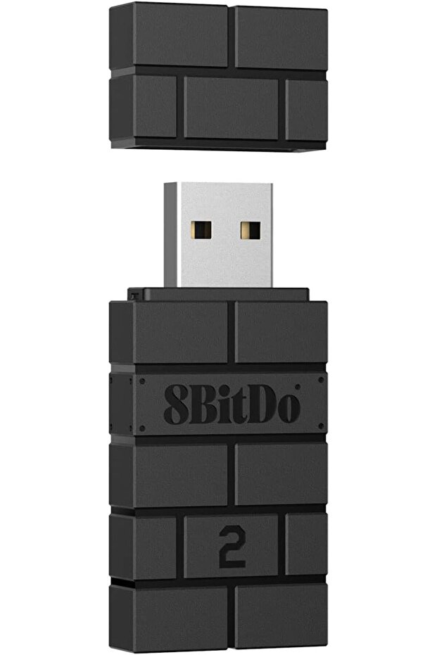 محول USB لاسلكي 2 متوافق مع سويتش، ويندوز، ماك وراسبيري باي، متوافق مع إكس بوكس سيريس إكس