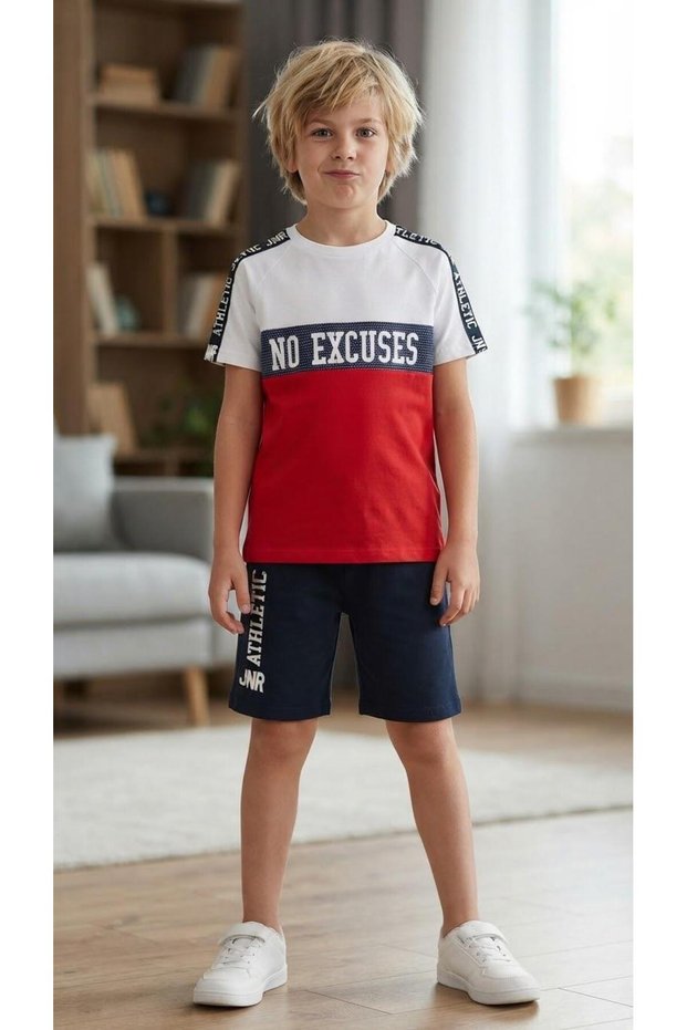 Summer Cool 5109 Boys' Sports Shorts T-Shirt Set