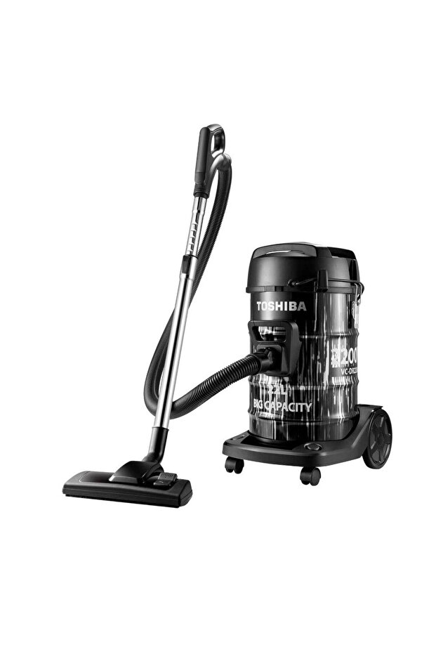 , Vacuum Cleaner Dust Capacity 22 Liters, 2200W Black