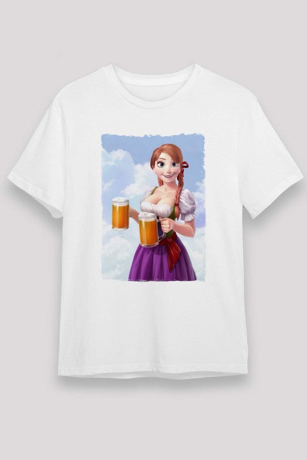 Barmaid White Unisex T-Shirt T-Shirt