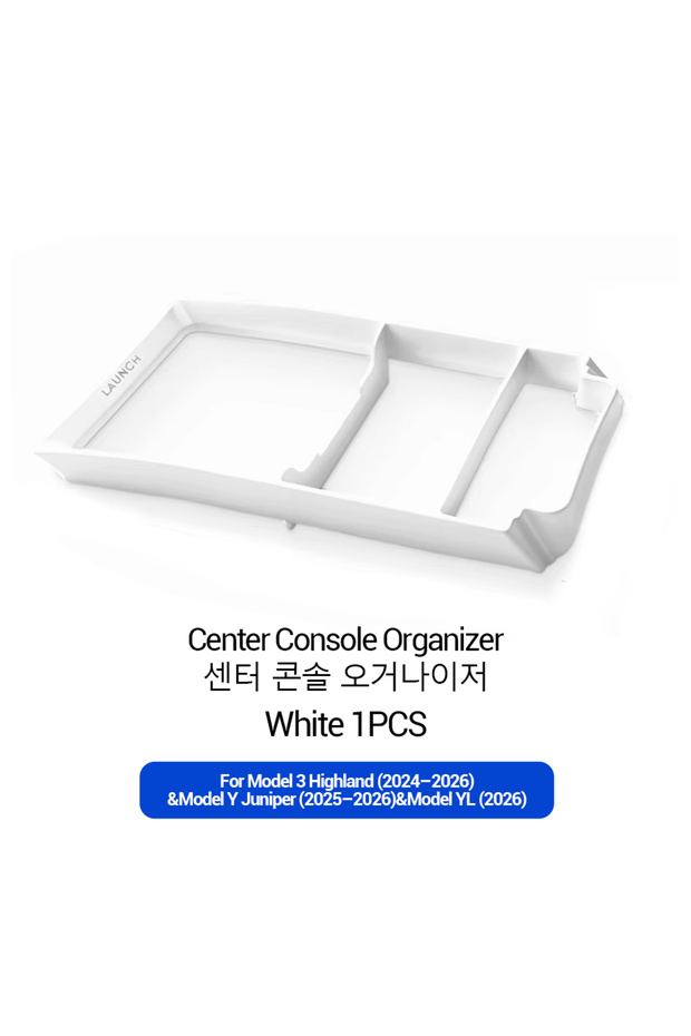 Console Caddy WH 1PC 1/4Set For Tesla Model 3 Y YL Highland Juniper Armrest Pad Anti-fouling Case Ce