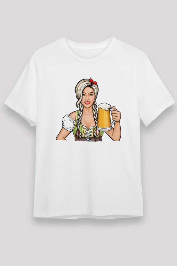 Barmaid White Unisex T-Shirt T-Shirt
