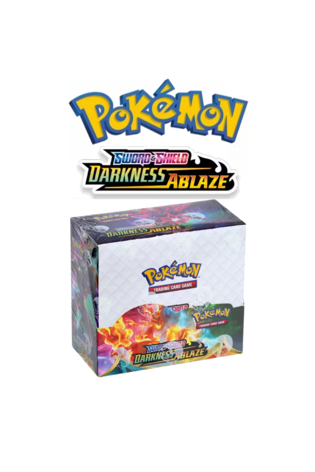 DARKNESS-1BOX Pokémon Cards 9+1 Per Pack TCG Mega Evolution Phantasmal Flames Booster Box Trading C