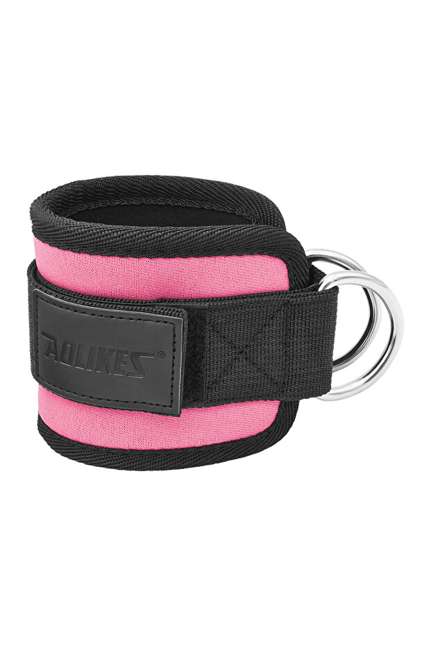 1PCS Rose Adjustable Padded Ankle Wrist Cuffs Padded Straps D-Ring Glute Kickback fo