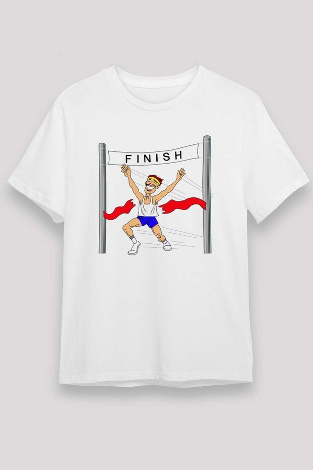 Athlete White Unisex T-Shirt T-Shirt