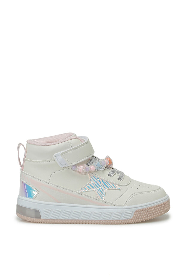 Toner Hi P Ecru Girls' High Sneaker