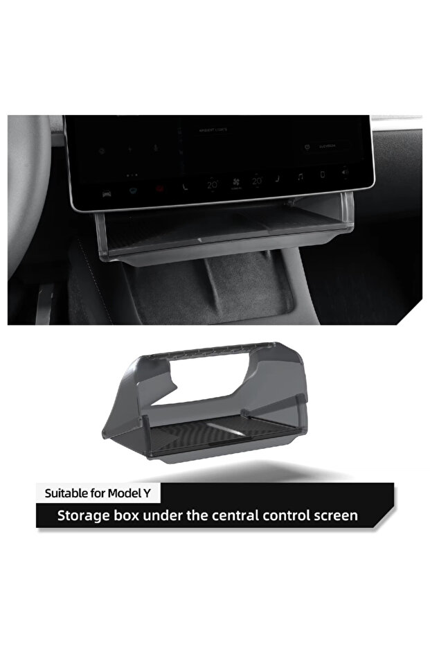 Model Y BOX Center Console Screen Under Storage Box For Tesla Model 3/Y Juniper/Launch 2026, Center