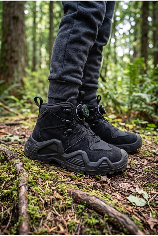 2384 Orthopedic Unisex Children's Black Boots