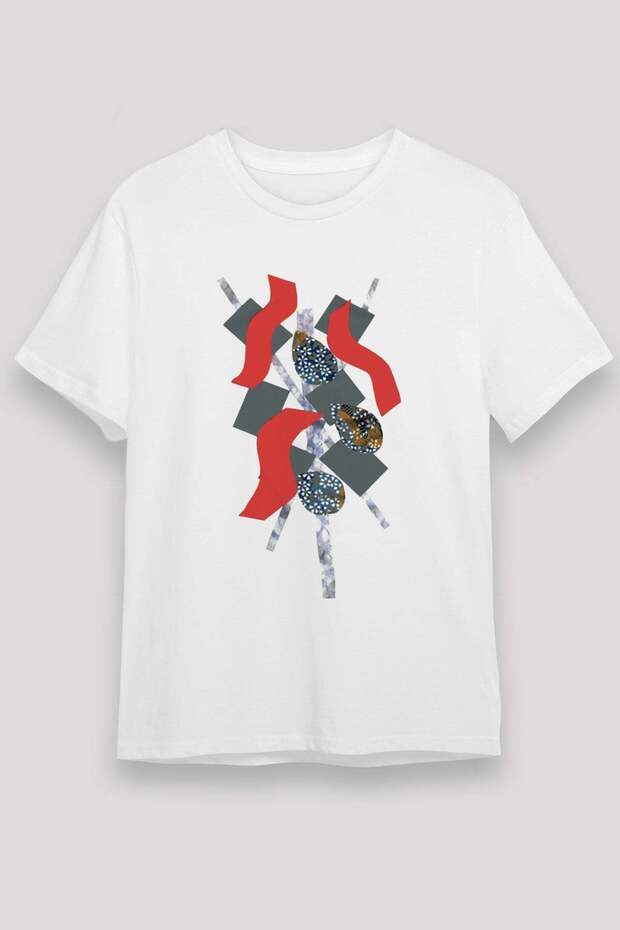 Collage White Unisex T-Shirt T-Shirt