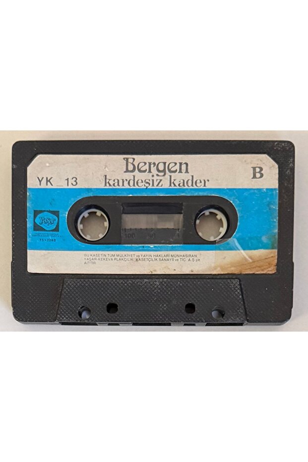 Bergen kardeşiz kader cassette (1984 paper print no cardboard only cassette)