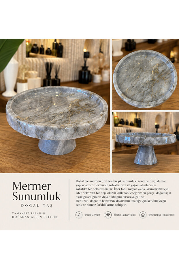 Mermer sunumluk