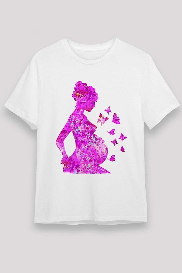Mother's Day Unisex Printed White T-Shirt - Tshirt