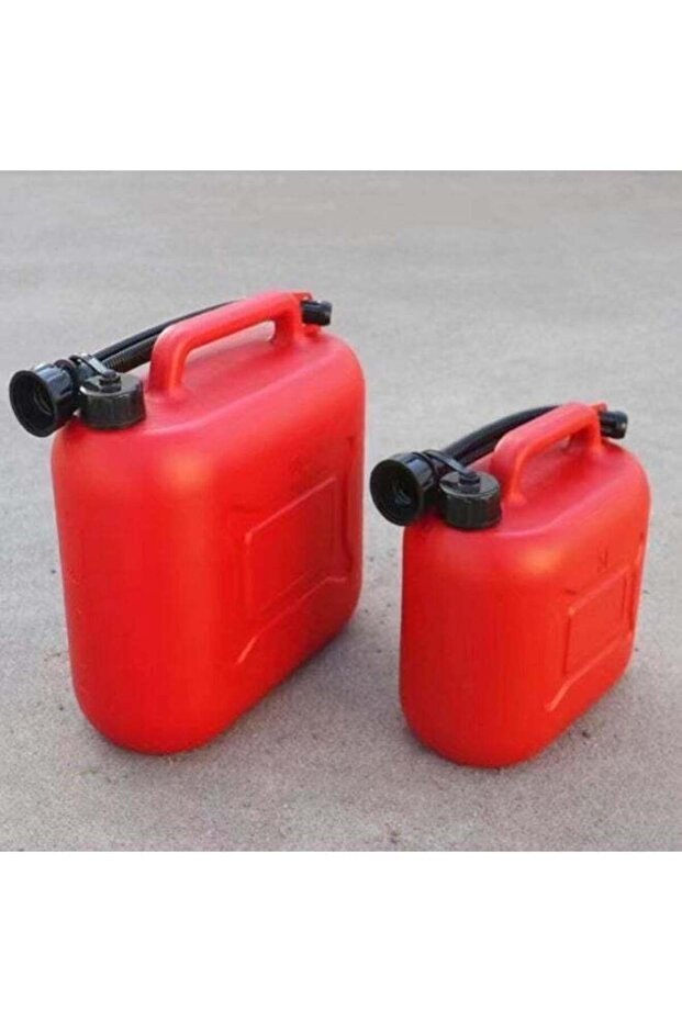 Rugged Red Gas Can for Emergency Fuel Storage