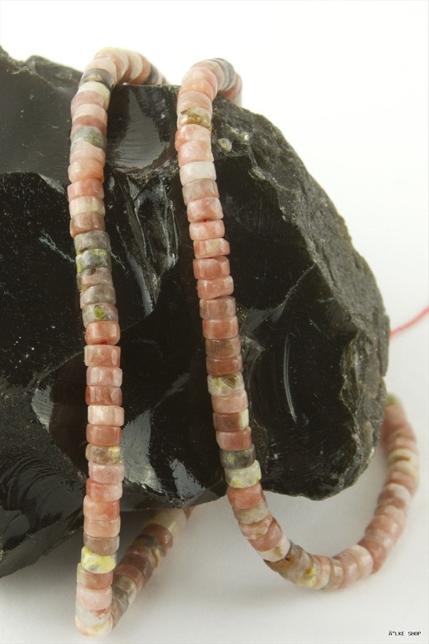 Ilkestor 4 mm Disk Radonite (201218) Stone Pink