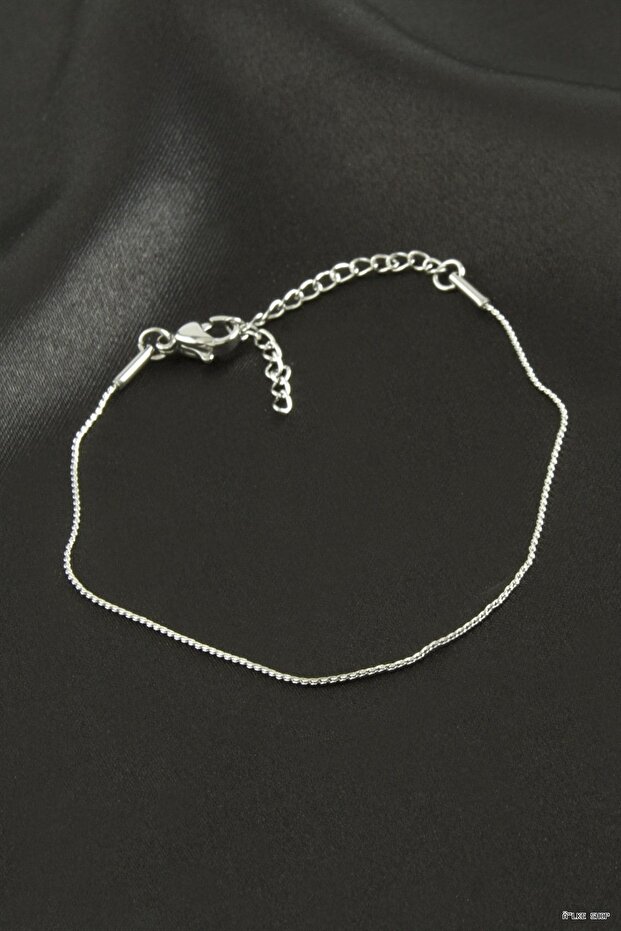 Ilkestor Snake Ir Steel Bracelet (200340) Silver Color