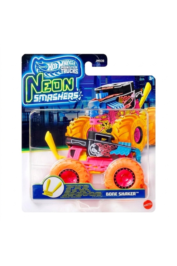 Monster Truck Neon Smashers Bone Shaker 1:64 Jmw39