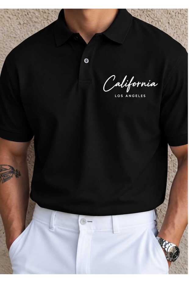 Unisex Formula 1 Printed Polo Neck T-Shirt – Racing Themed Short Sleeve T-Shirt
