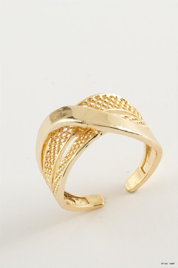 Ilkestor Metal with Wrap (10131) Ring Yellow