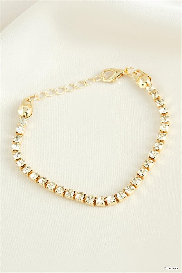 Ilkestor Stripe Stone Waterway (21818) Bracelet Yellow