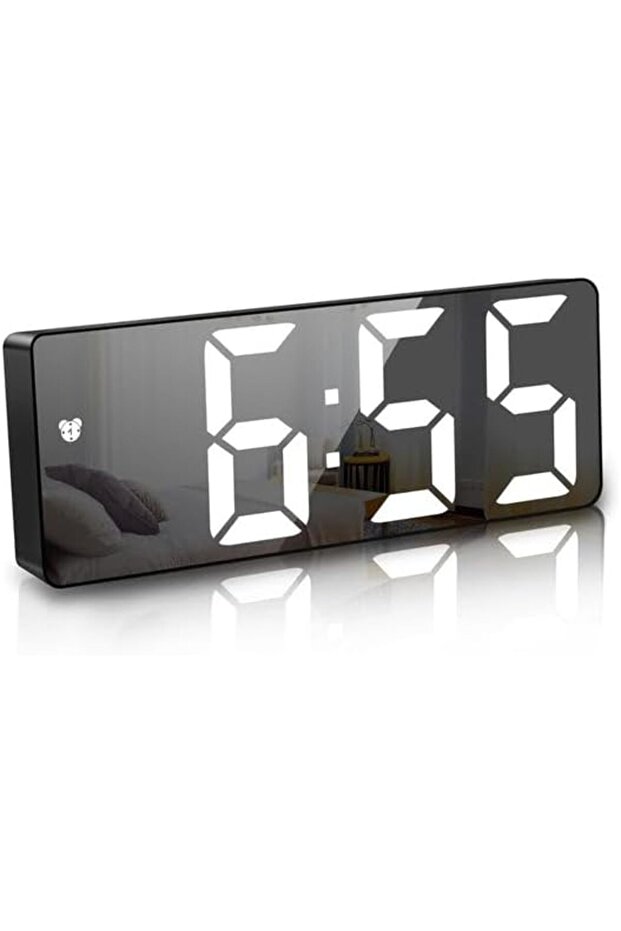 Electronic Clock,Digital Alarm Clock,LED Bedside Alarm Clocks,Touch Snooze,7 Brightness Adjust