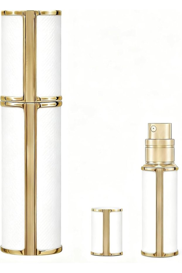 زجاجة عطر قابلة لإعادة التعبئة، بخاخ عطر سعة 10 مل مع زجاجة صغيرة لإعادة تعبئة العطر للرجال والنساء |