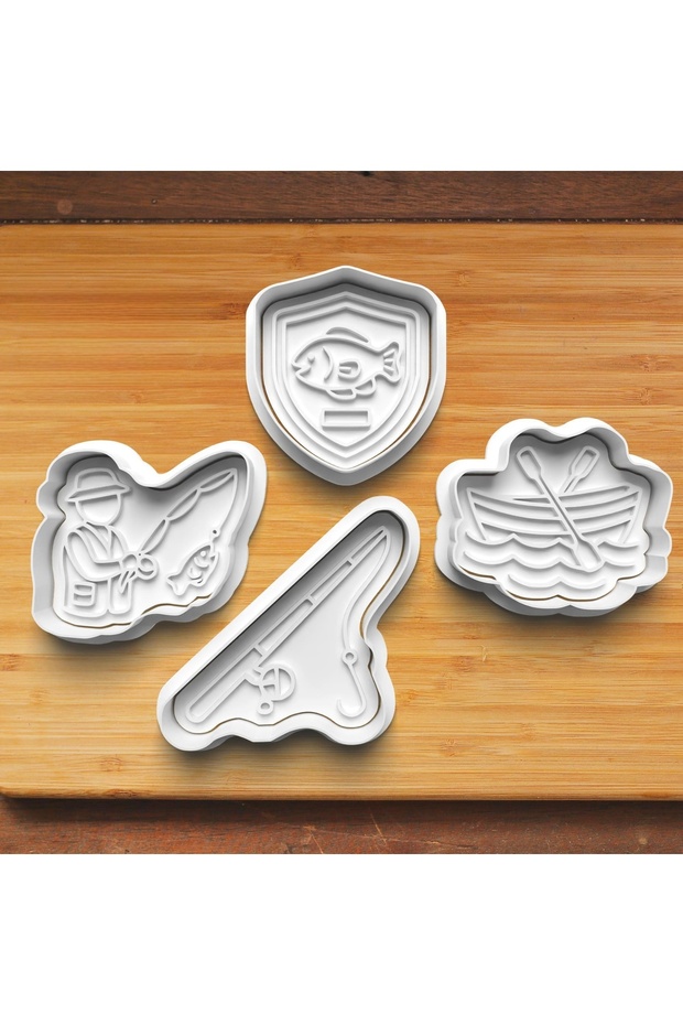 Fisherman Set Cookie and Sugar Dough Mold