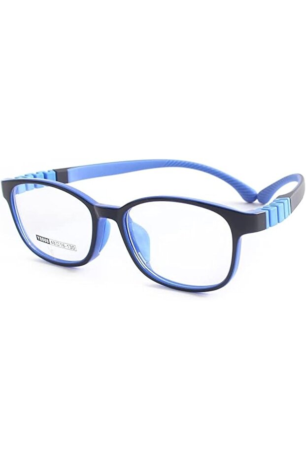QYAJS Eyeglasses Frame Children Optical Glasses Frame TR90 Flexible Bendable One-piece Safe Eyeglass