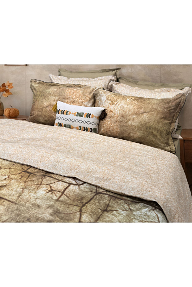 Moss Fancy Single Duvet Cover Set