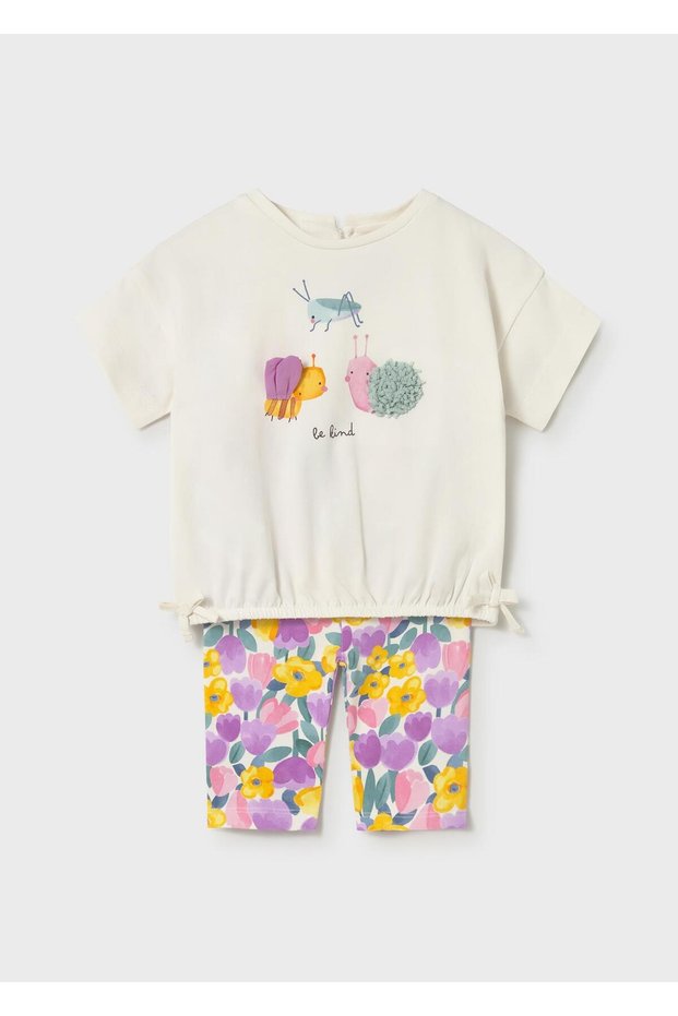 Baby Girl Leggings and T-Shirt Set