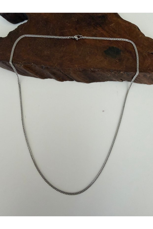 Top Segment Casual Steel Chain Necklace 55 cm Steel Chain Necklace Men's Steel Chain Necklace