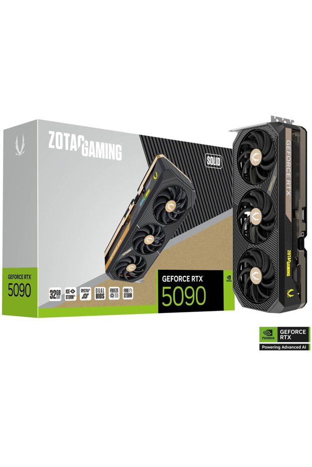GeForce RTX 5090 Solid, 32GB GDDR7 512GB bit