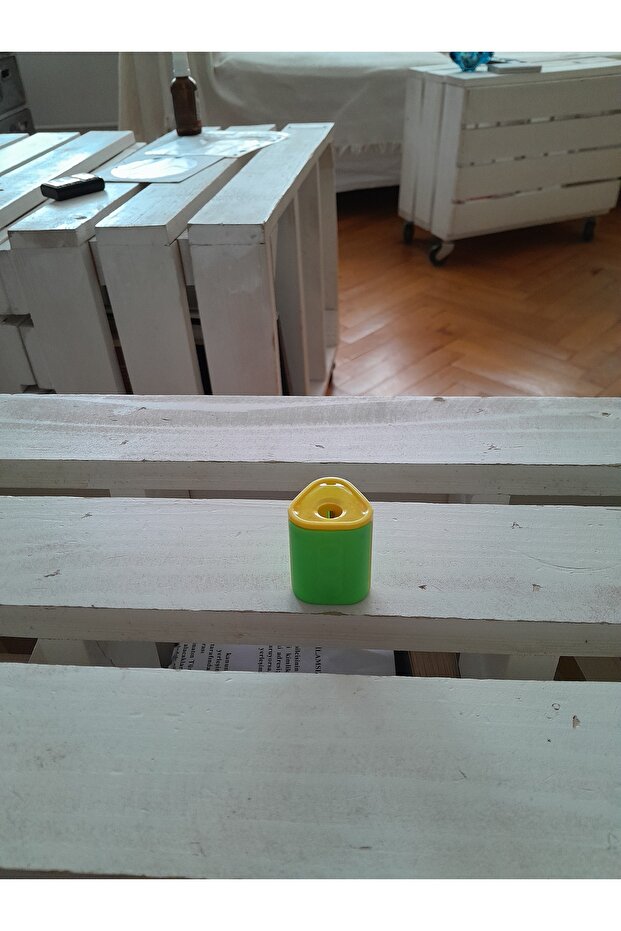 Small Size Green Container Pencil Sharpener
