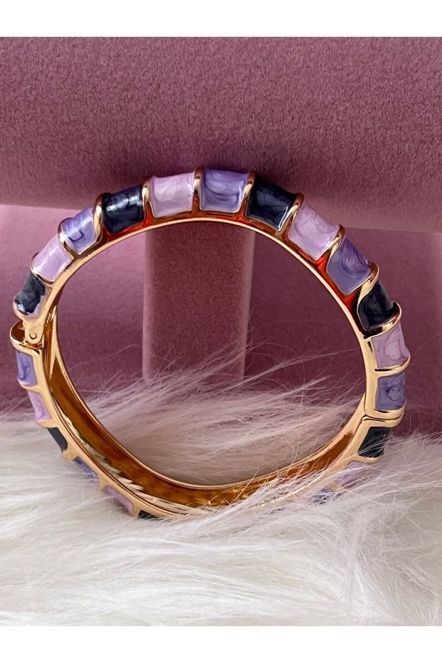 Mineli Colorful Steel Bracelet Clamp Bracelet Resistant to Pool Perfume