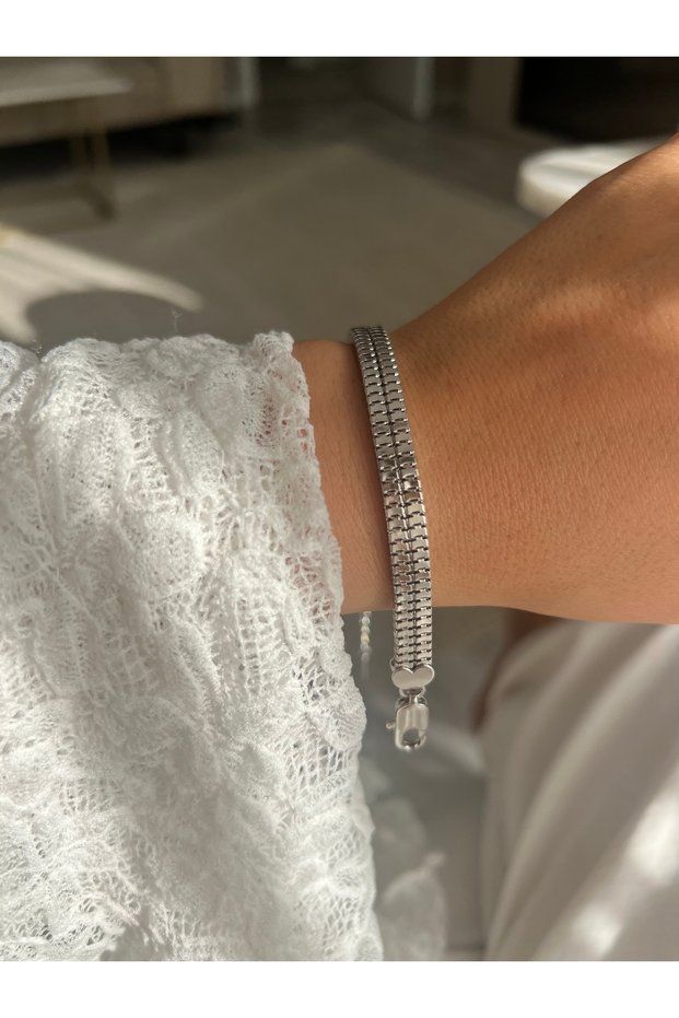 Vip Silver Chain Bracelet