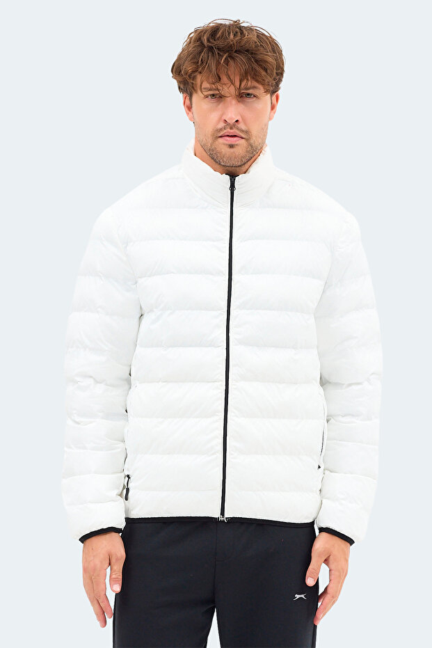 Braum Men's Puffer Ecru Coat & Jacket