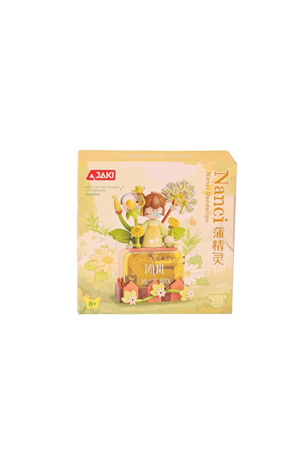Hk113 Dandelion Music Box 144 Pieces Block Toy