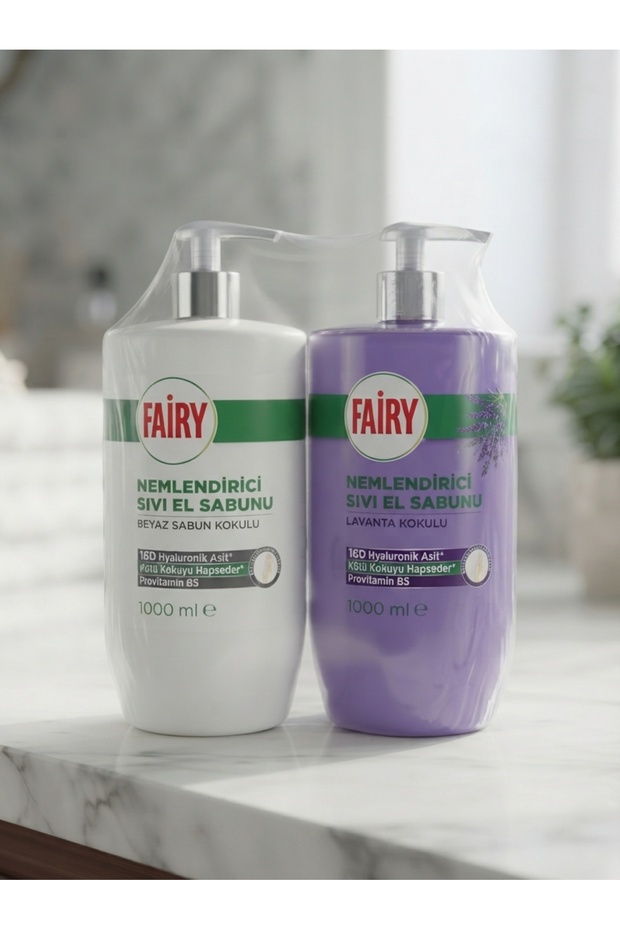 Liquid Hand Soap White Soap & Lavender Scented 2X1000 ml