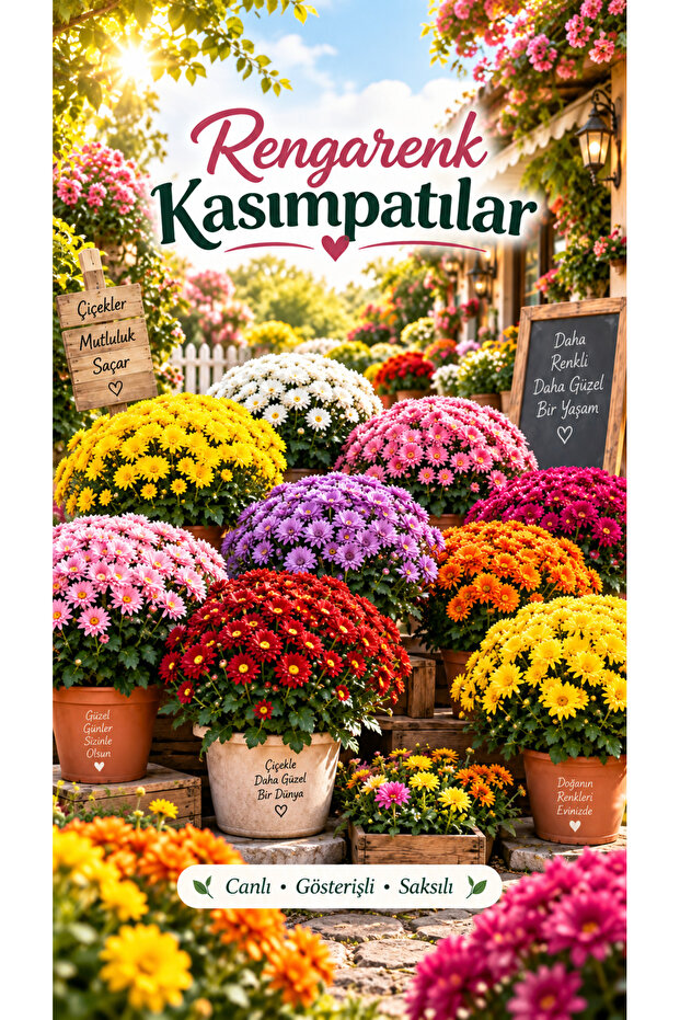 Kasımpatı 5 renk